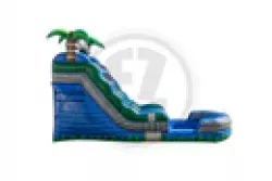 15ft20blue20crush203 151757298 Dual Lane Water Slide- Blue Lagoon