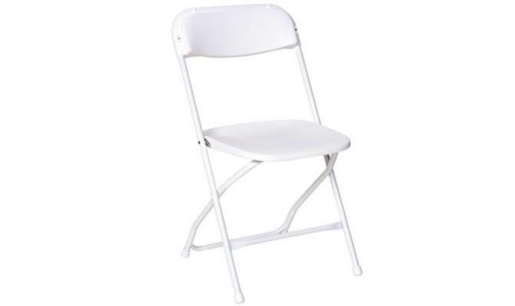 Folding Chairs - White